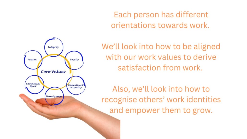 Work identity and values